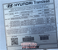 2020 Hyundai 53X102 REEFER TRAILER