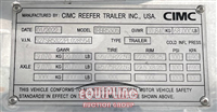 2023 CIMC 53X102 REEFER TRAILER