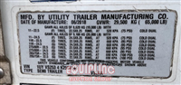 2019 Utility 53X102 REEFER