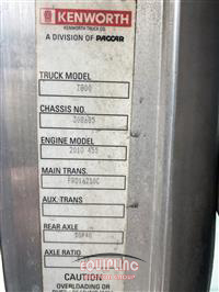 2012 Kenworth T8 Series