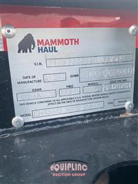 2025 MAMMOTH HAUL CHASSIS SB-2 2025