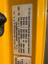 2018 Hino Conventional Type Truck