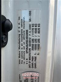 2012 Hino Conventional Type Truck