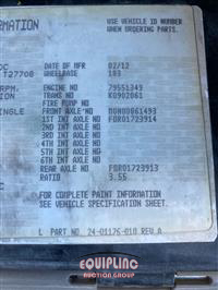 2012 Freightliner Freghtliner Cascadia 6X4 T/A D