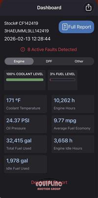 2020 International MV607 4X2 S/A 26FT BOX TRUCK