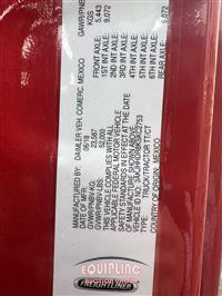 2019 Freightliner CASCADIA 126 6X4 T/A SLEEPER T