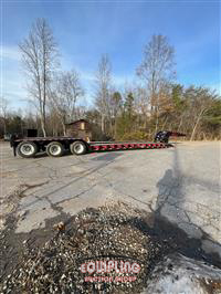 2025 Pitts LB55-22DC TRI/A LOW BOY TRAILE