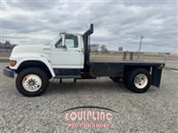 1998 Ford F-800 4X2 S/A FLATBED/ TANKER 
