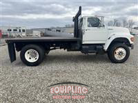 1998 Ford F-800 4X2 S/A FLATBED/ TANKER 