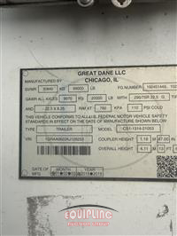 2019 Great Dane CS1-1314-21053 53X102 DRY VAN 