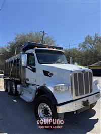 2019 Peterbilt 567 TRI/A DUMP TRUCK 