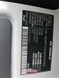 2019 Freightliner SPRINTER 2500 4X2 S/A CARGO VA