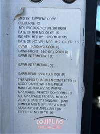 2017 Hino Conventional Type Truck