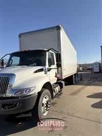 2022 International MV607 4X2 S/A 26FT BOX TRUCK