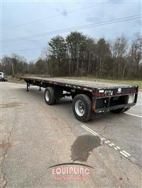 2000 Lufkin FL-II T/A FLATBED TRAILER