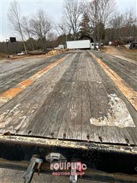 2000 Lufkin FL-II T/A FLATBED TRAILER