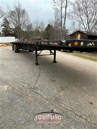 2000 Lufkin FL-II T/A FLATBED TRAILER