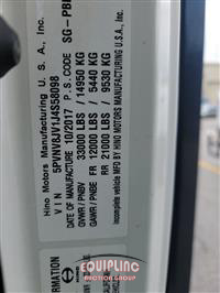 2018 Hino 338 4X2 S/A 26FT FLATBED