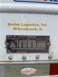 2012 Utility VS2RA 53X102 REFRIGERATED TRAI