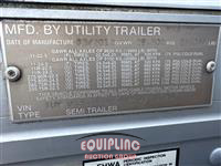 2013 UTILITY TRAILER MANUFACTURER VS2DX T/A DRY VAN TRAILER