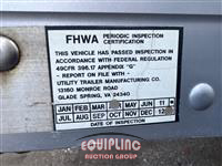 2013 UTILITY TRAILER MANUFACTURER VS2DX T/A DRY VAN TRAILER