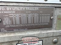 2013 UTILITY TRAILER MANUFACTURER VS2DX T/A DRY VAN TRAILER