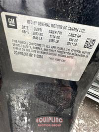 2016 Chevrolet Impala Limited