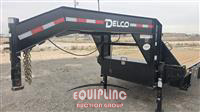 2025 DELCO T/A 24FT GOOSENECK TILT DECK