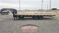 2025 DELCO T/A 24FT GOOSENECK TILT DECK