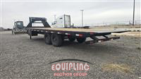 2025 DELCO T/A 24FT GOOSENECK TILT DECK