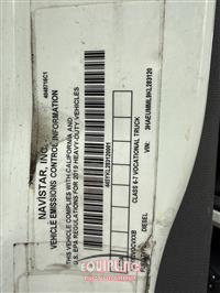 2019 International MV607 4X2 SA 26FT NON CDL BOX 