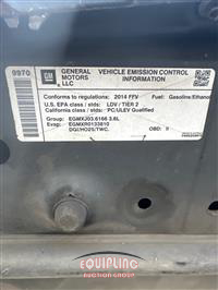 2014 Chevrolet Caprice Police Vehicle