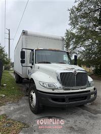 2017 International 4300 4X2 S/A 26FT BOX TRUCK