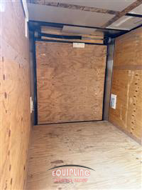 2025 NATIONCRAFT 6X12TA2 T/A ENCLOSED TRAILER
