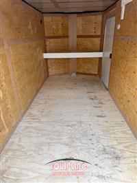 2025 NATIONCRAFT 6X12TA2 T/A ENCLOSED TRAILER