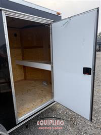 2025 NATIONCRAFT 6X12TA2 T/A ENCLOSED TRAILER