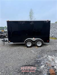 2025 NATIONCRAFT 6X12TA2 T/A ENCLOSED TRAILER