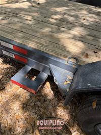 2025 WARE 7X16 T/A CAR HAULER TRAILER