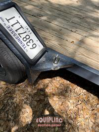 2025 WARE 7X16 T/A CAR HAULER TRAILER