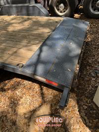 2025 WARE 7X16 T/A CAR HAULER TRAILER