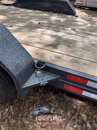 2025 WARE 7X16 T/A CAR HAULER TRAILER