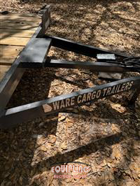 2025 WARE 7X16 T/A CAR HAULER TRAILER