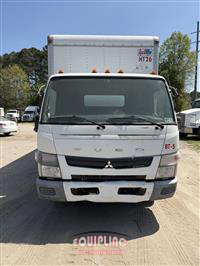 2013 Mitsubishi FE 4X2 S/A BOX TRUCK