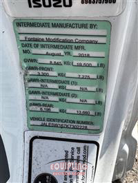 2019 Isuzu NPR 4X2 S/A 22FT BOX TRUCK