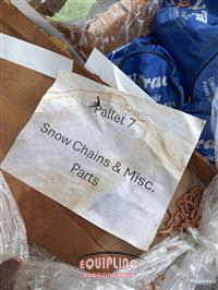 1950 Snow CHAINS/ MISC PARTS 2 PALLETS SNOW CHAINS/MISC PAR