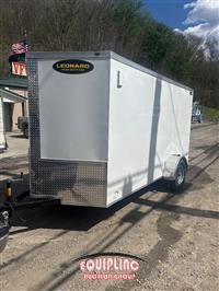 2026 STEEL PINES 6X12SA S/A ENCLOSED TRAILER