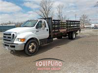 2011 Ford F-650 4X2 S/A 24FT STAKE BODY 
