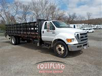 2011 Ford F-650 4X2 S/A 24FT STAKE BODY 