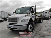 2015 Freightliner M2 6X4 T/A  24FT FLATBED TRUCK