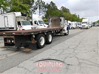 2015 Freightliner M2 6X4 T/A  24FT FLATBED TRUCK